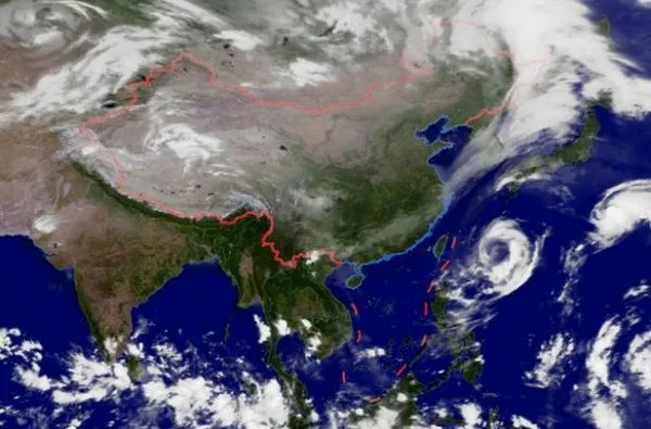 实时天气云图（实时天气云图滚动播放）