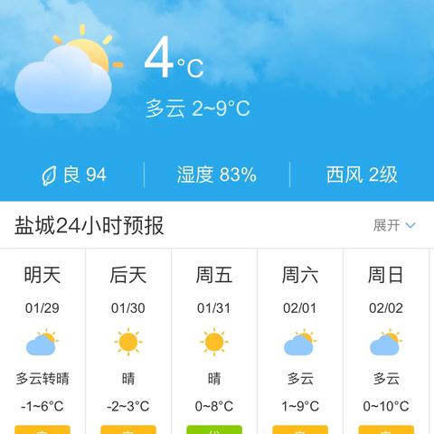 盐城天气预报查询（盐城天气预报查询一周15天）